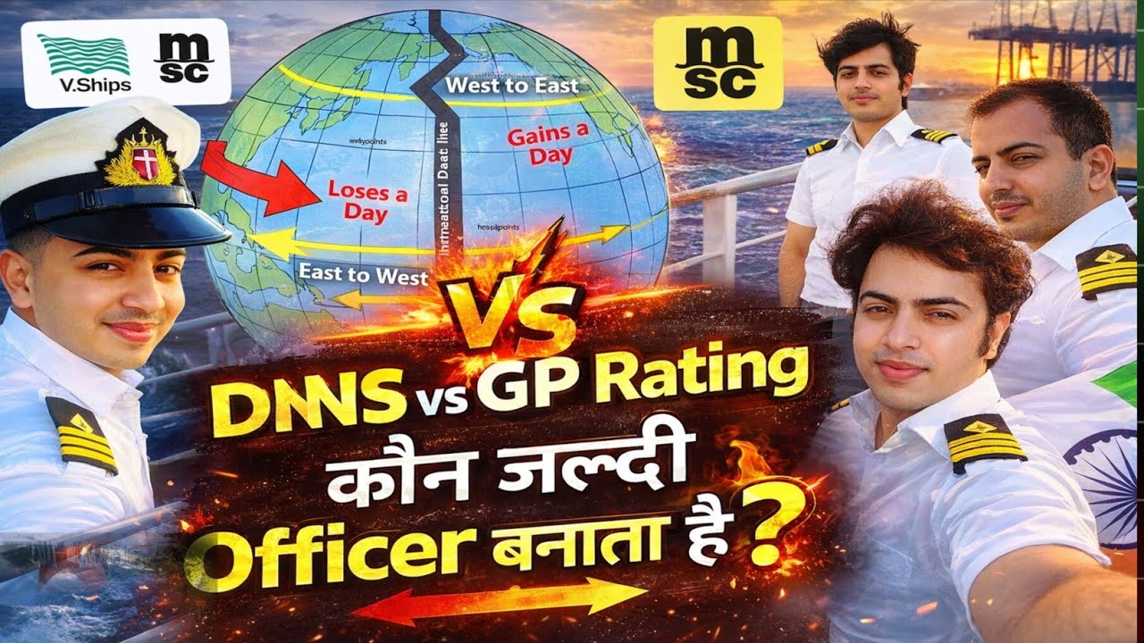 एक गलती और Merchant Navy का सपना टूट सकता है 💔 DNS vs GP Rating