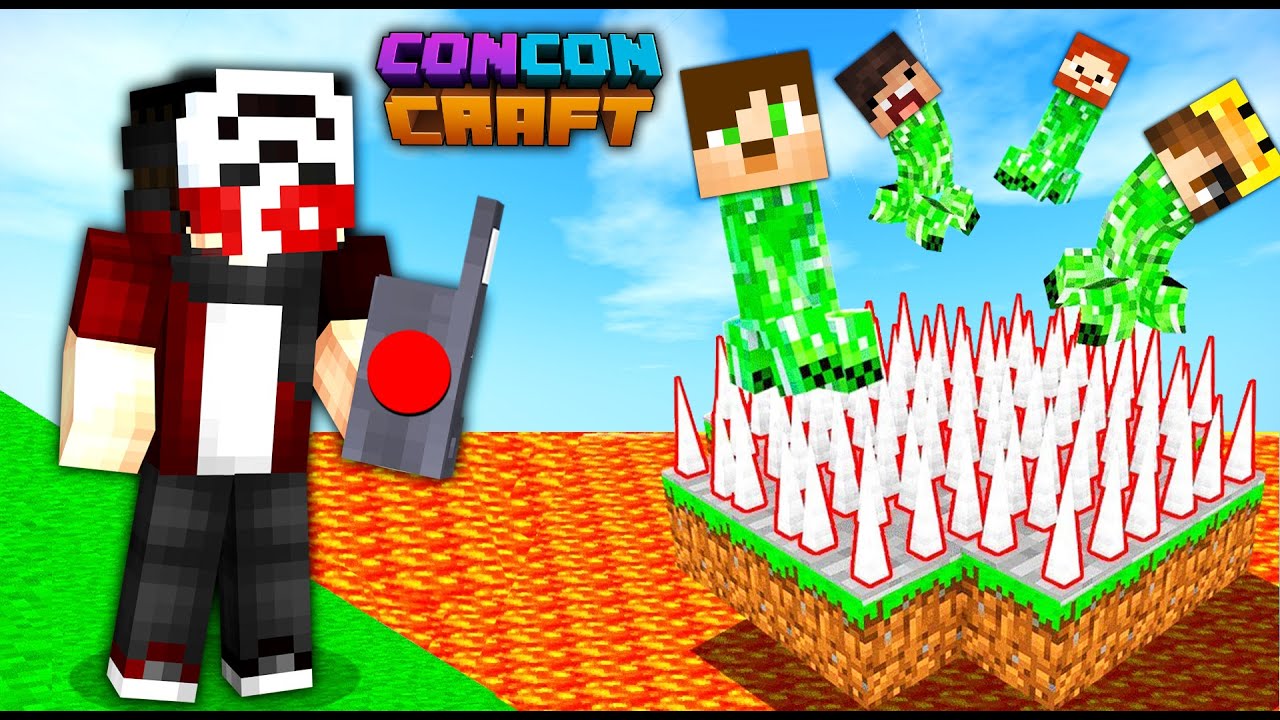 KAZI KAZAN VE CREEPER FARMI ! - CONCONCRAFT #3 - Minecraft