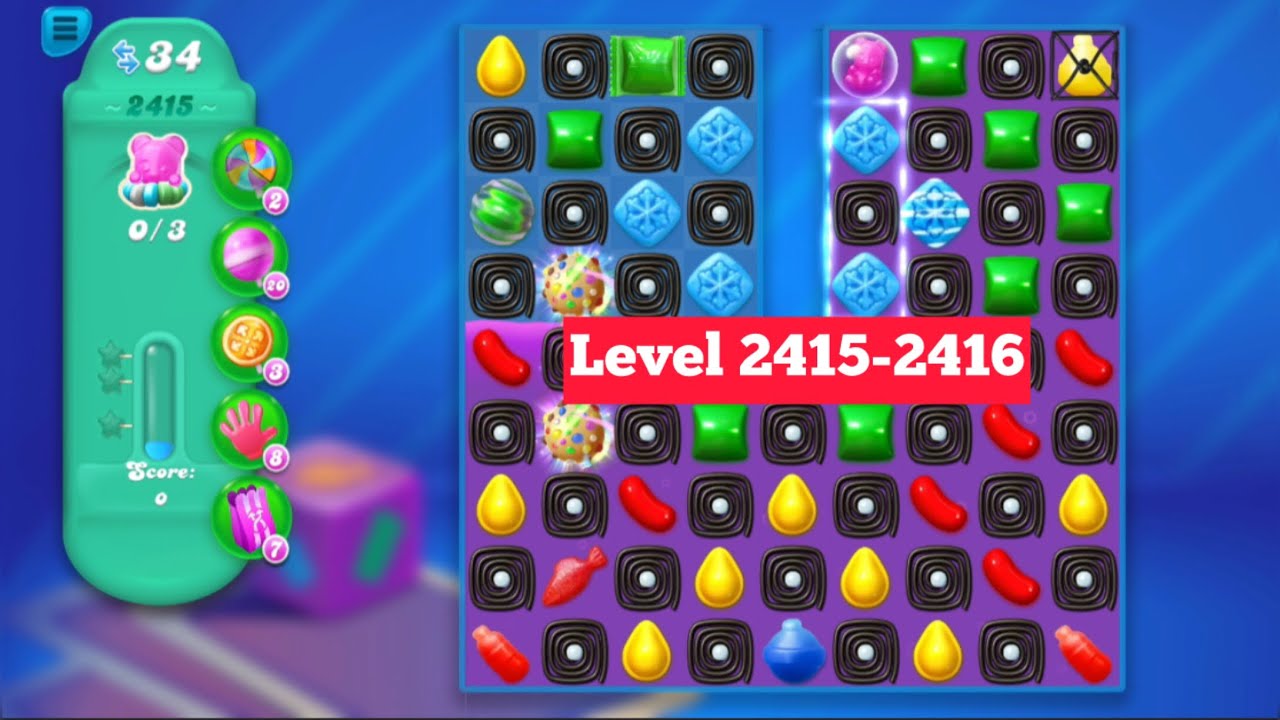 Let’s Play - Level #2415_2416 | Candy Crush Soda Saga | Gameplay Walkthrough #vicheth401