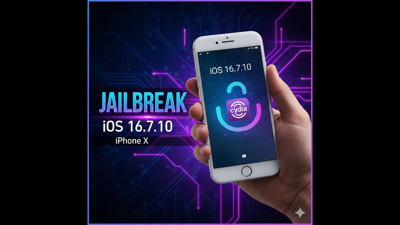 Rooting/Jailbreaking iPhone X IOS 16.7.10