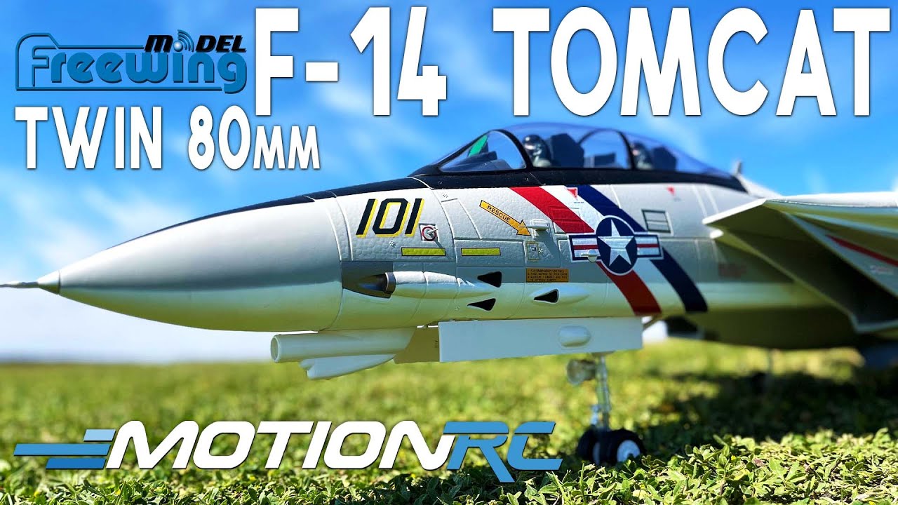 Freewing F-14 Tomcat Twin 80mm EDF Jet | Motion RC