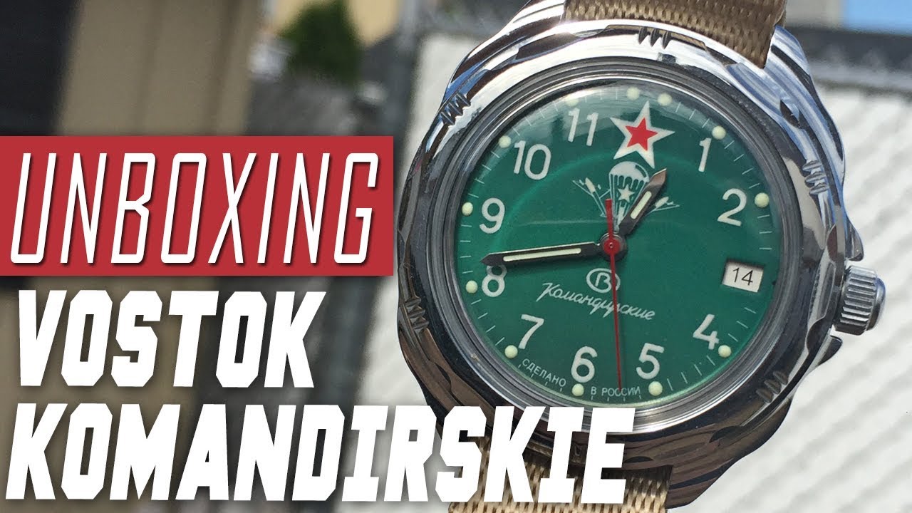 Vostok Komandirskie 211307 'Paratrooper' Unboxing and First Impressions