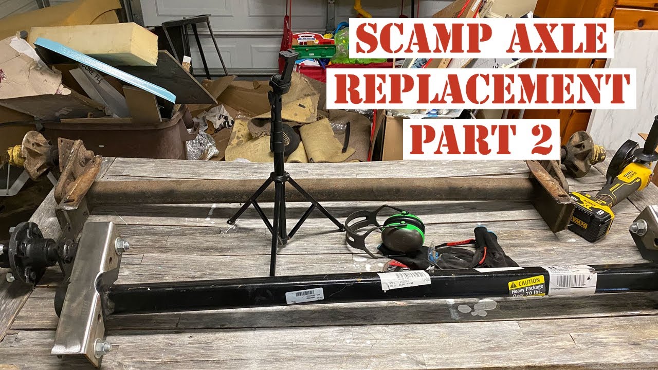 13' & 16' Scamp Axle Replacement Part 2