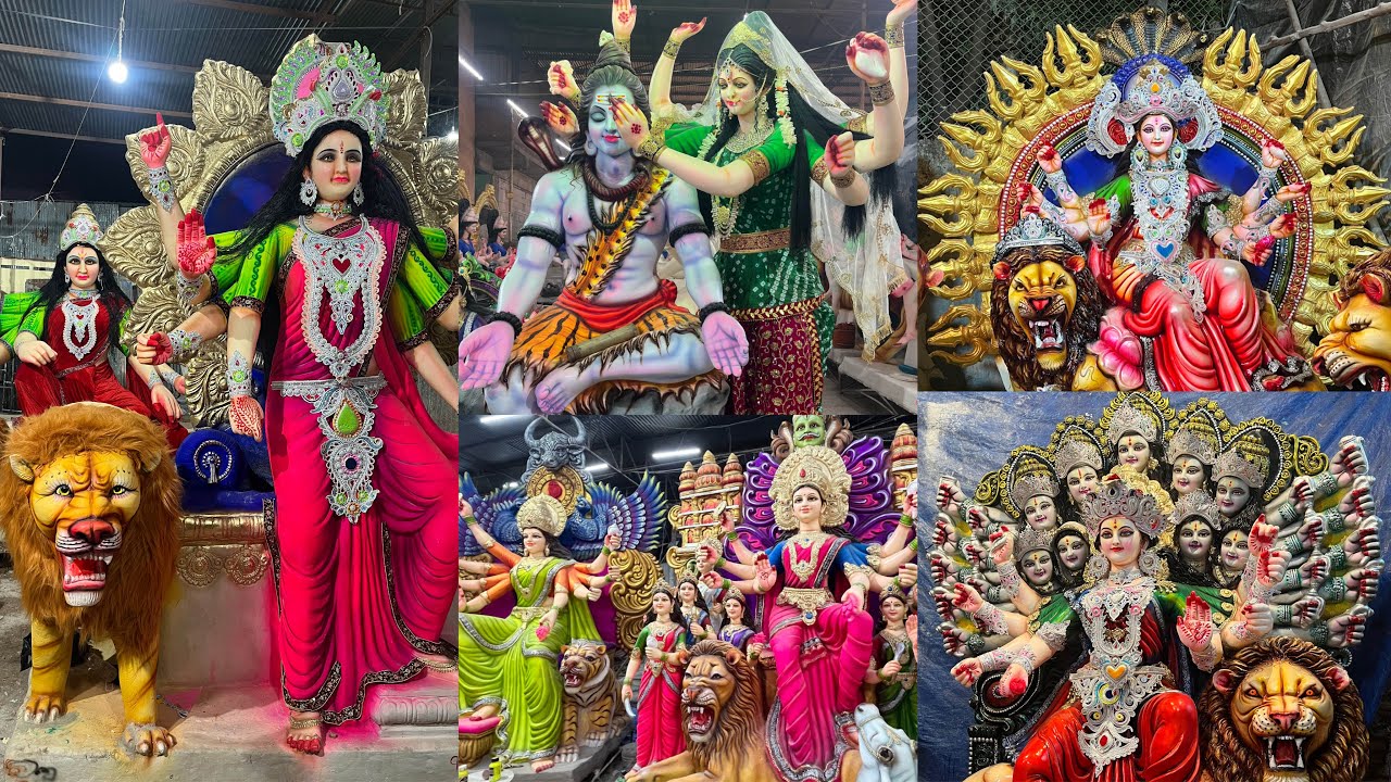 2025 Dhoolpet Durga Mata Idols || All Unique & Variety Idols in 1 Video #dhoolpet 