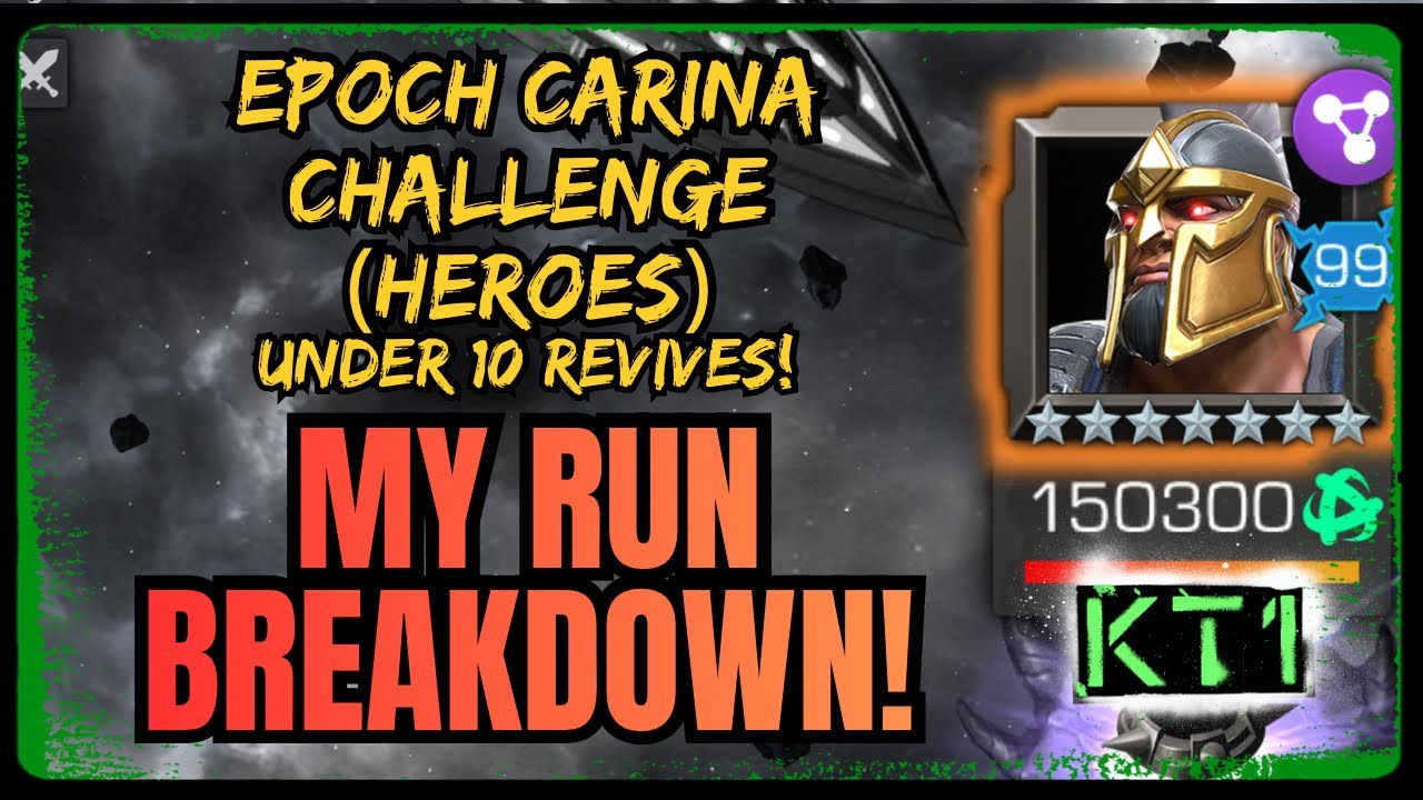 Испытание EPOCH Heroes Carina! Мне очень понравилась моя команда и само испытание! Мой разбор каж...