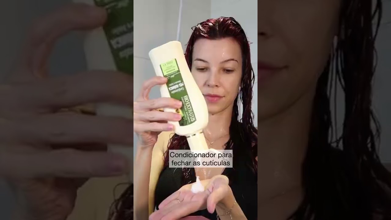 Linha P&oacute;s-Qu&iacute;mica 🥑 PERFEITA para rotina capilar de nutri&ccedil;&atilde;o 🚿