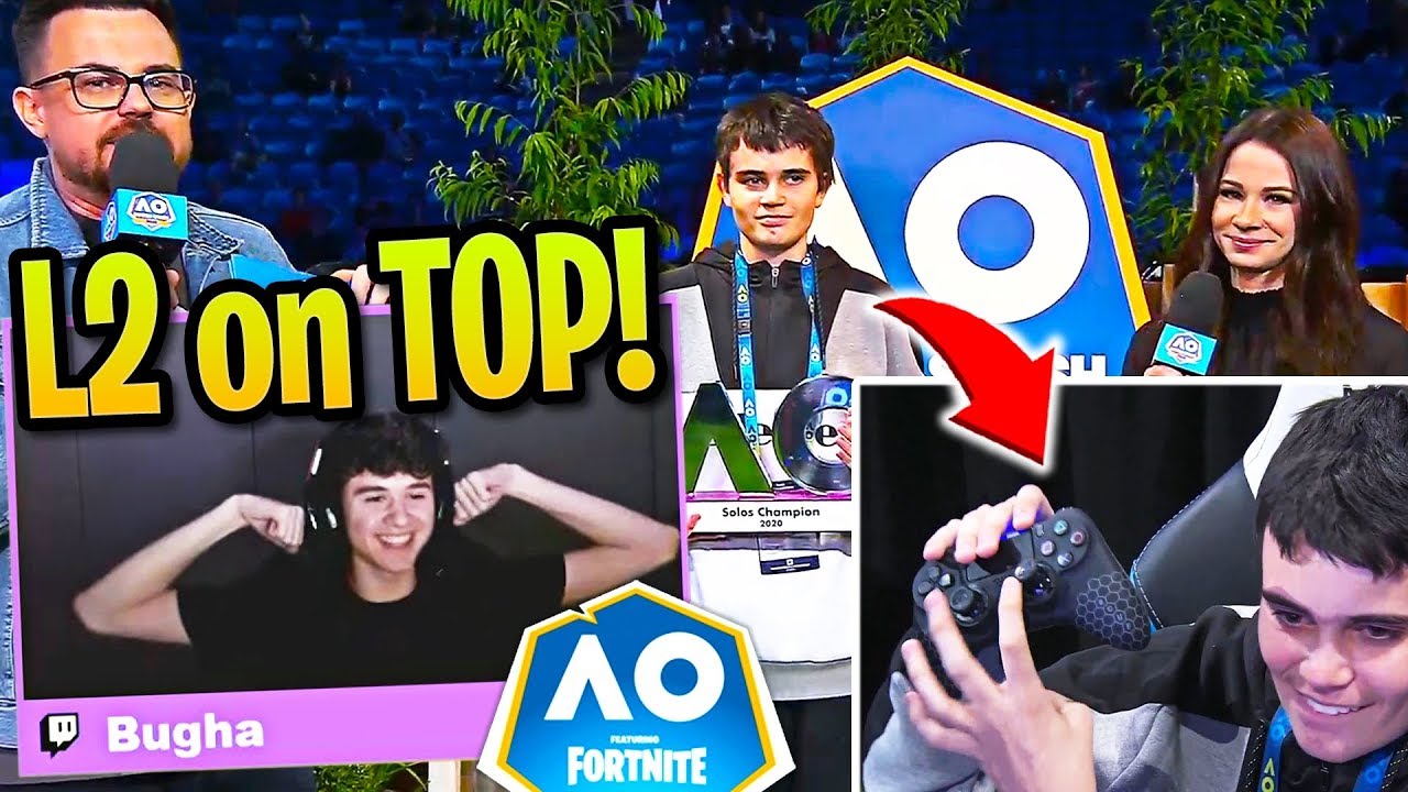 BUGHA *GOES CRAZY* as CONTROLLER PLAYER *WINS* FORTNITE AO 2020!