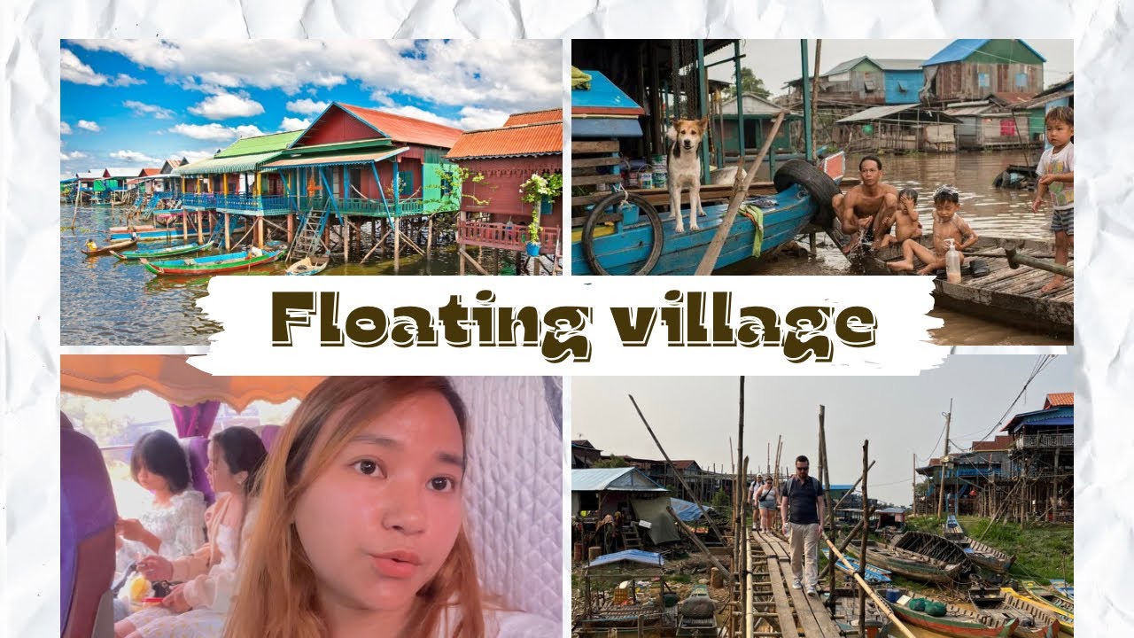 FLOATING VILLAGE IN CAMBODIA 😳 INDIAN SOLO GIRL TRAVEL VLOGS