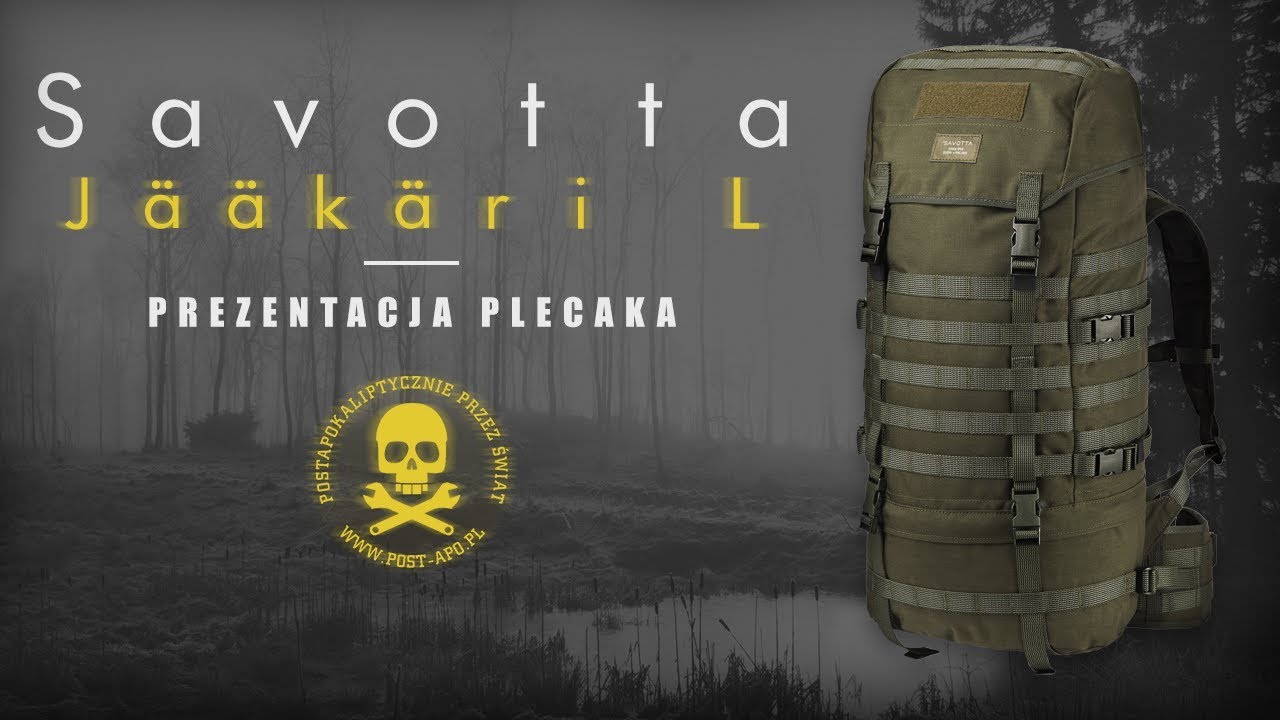 Plecak SAVOTTA Jääkäri L Prezentacja!