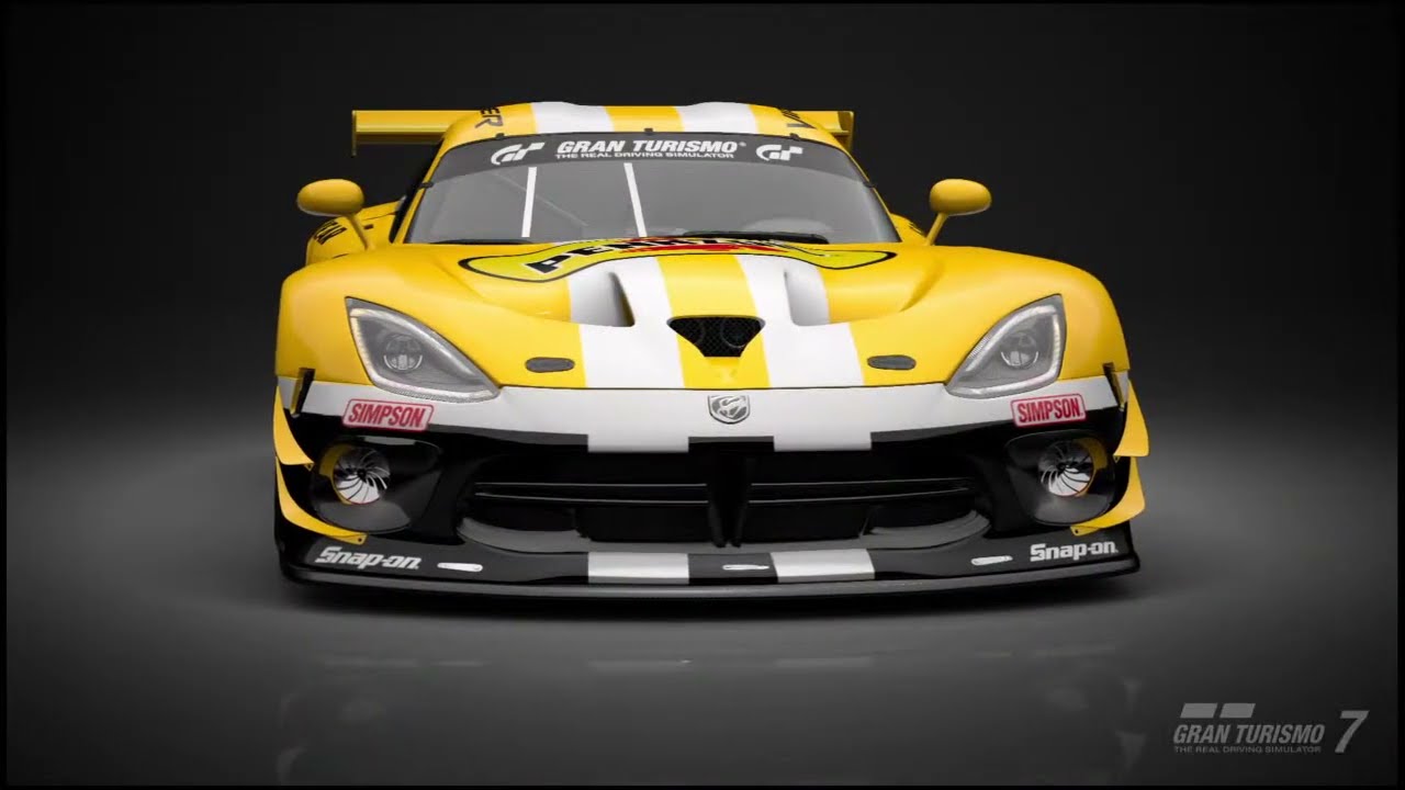 Dodge SRT Viper GT3-R 15 Live Build Gran Turismo 7 GT 7 Live Car Tune AceTastic FB 2022 #GT7