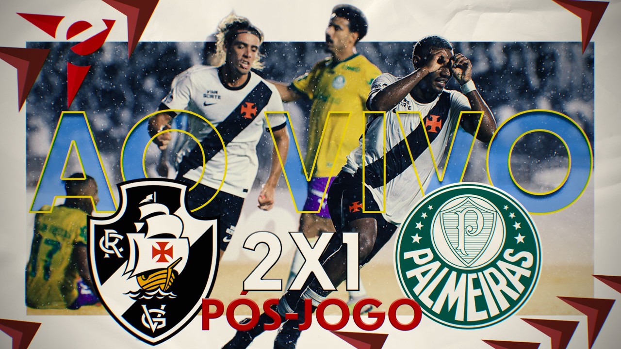 PÓS-JOGO VASCO DA GAMA 2X1 PALMEIRAS - AO VIVO - CARIOCA 2026 // DdV#131