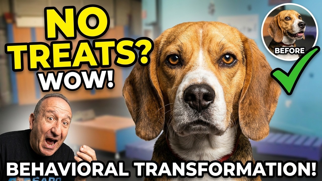 How to change dog behaviour without using treats