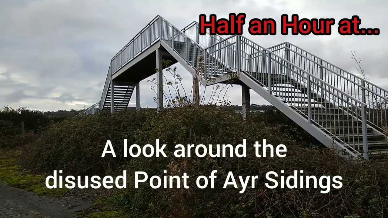 Half an Hour at (291) - Point of Ayr Colliery Disused Sidings 2.12.2019 Talacre Prestatyn
