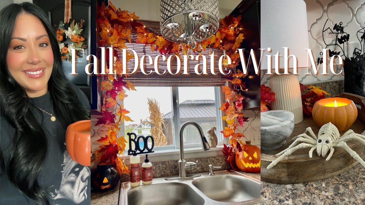 FALL DECORATING IDEAS | AUTUMN STYLING TIPS | 2023 FALL DECORATE WITH ME | AUTUMN DECOR