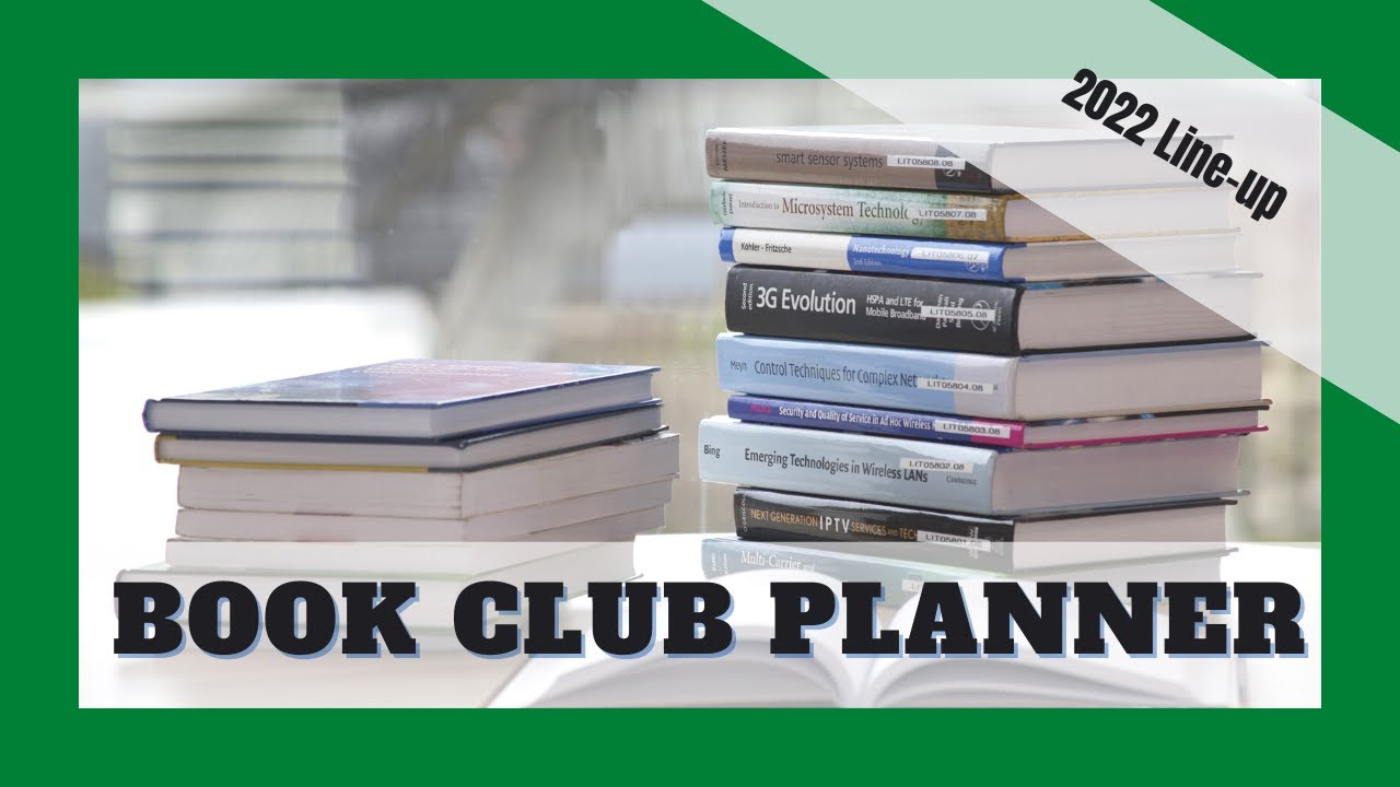 Book Club Planner Flip-through