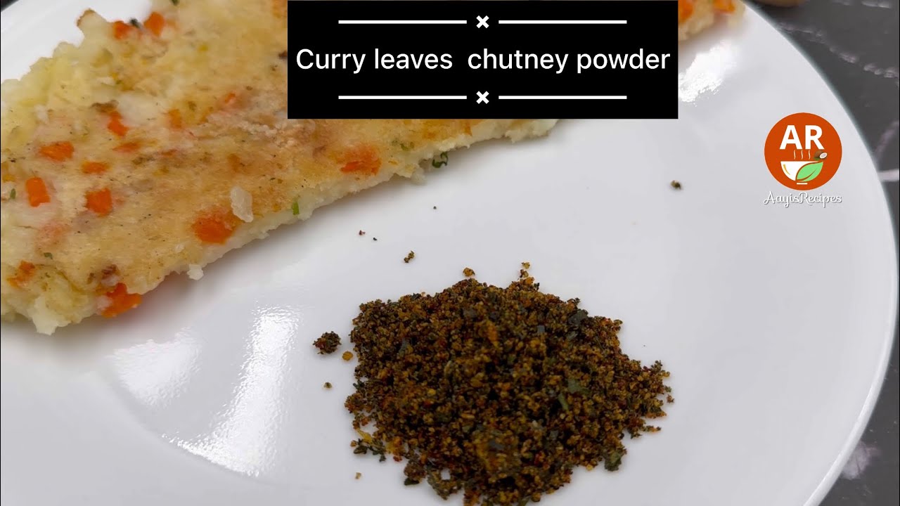 Curry Leaves Chutney Powder
