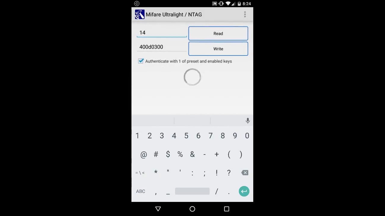 Da Vinci Jr NFC Hack Android App Screen Recording