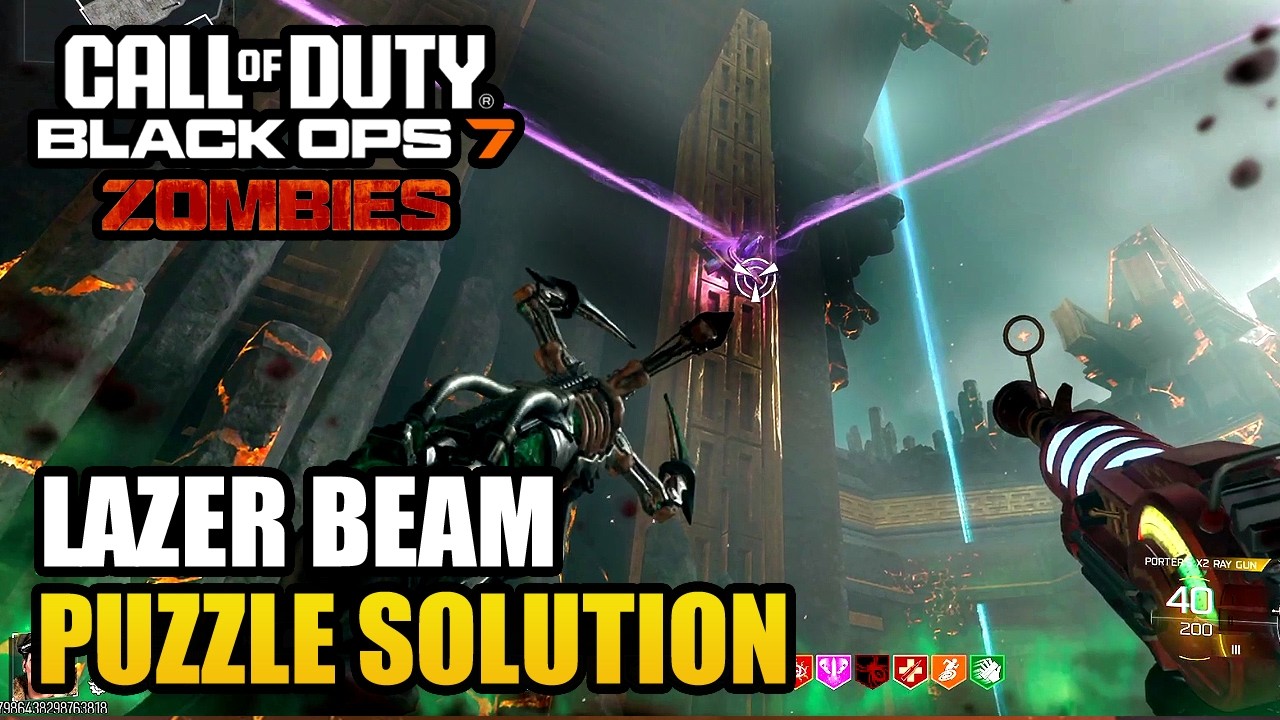 Rex Infernus: Lazer Beam Puzzle Guide & Vine Forest Location (Black Ops 7 Zombies) (Easter Egg Step)