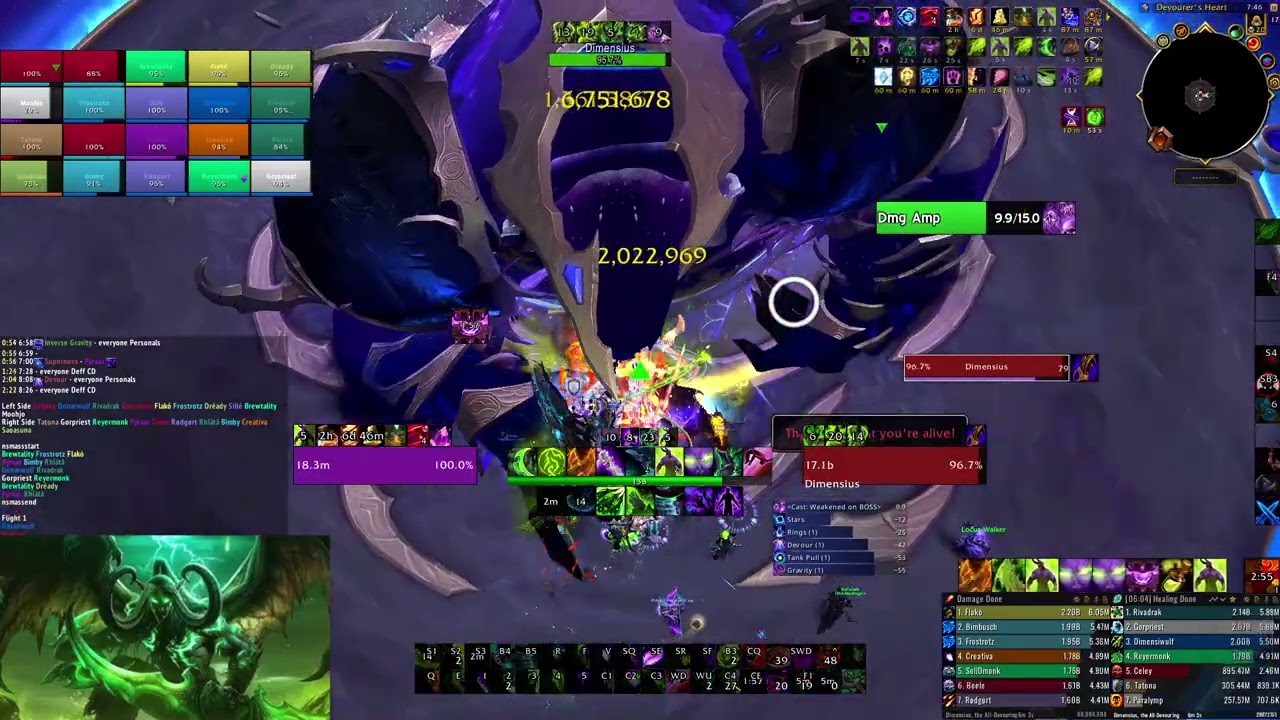 Reaperz vs Dimensius, the All-Devouring Mythic (CE) - DH PoV