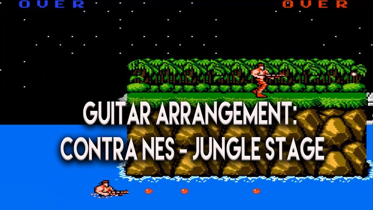 Contra NES - Jungle Stage