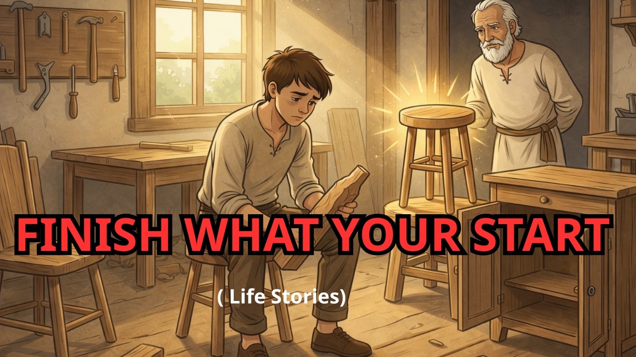 Why You Never Finish Anything  The Carpenter’s 30 Day System to Complete Every Goal | Life Stories