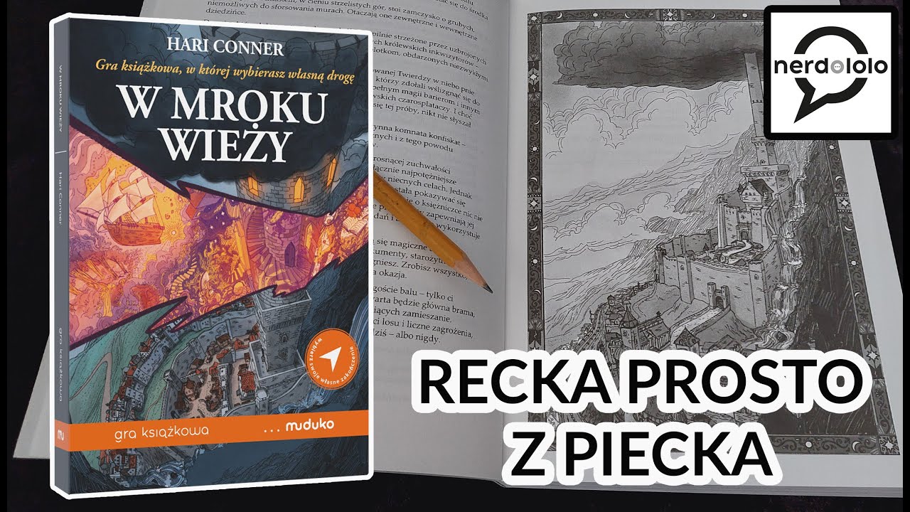 Recka Prosto z Piecka: W MROKU WIEŻY - gra książkowa