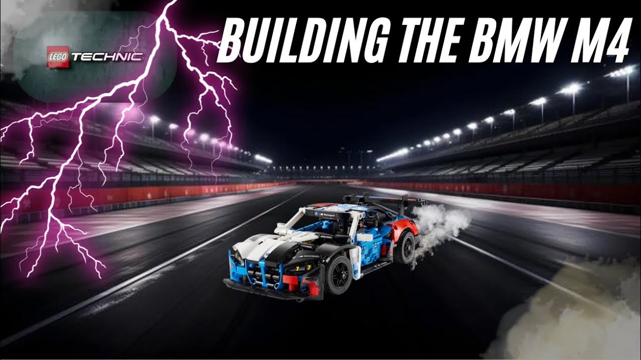 Building the new bmw technic set. 