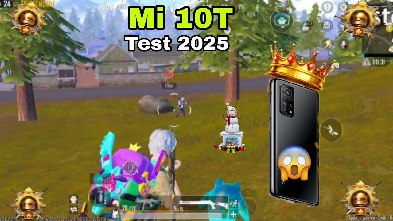 Mi 10T Test 2025 Pubg Mobile 🔥 In update 4.0 90fps 