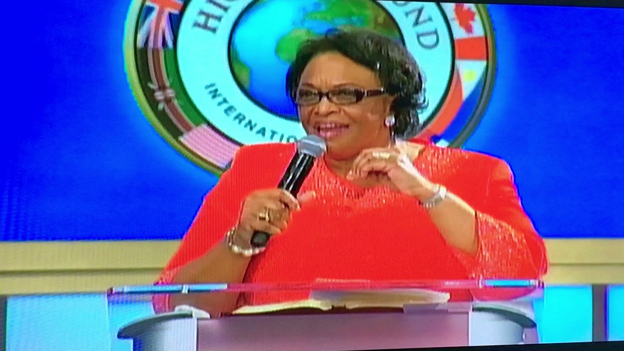 Bishop Jackie McCullough        (There Is No God Like Our God)