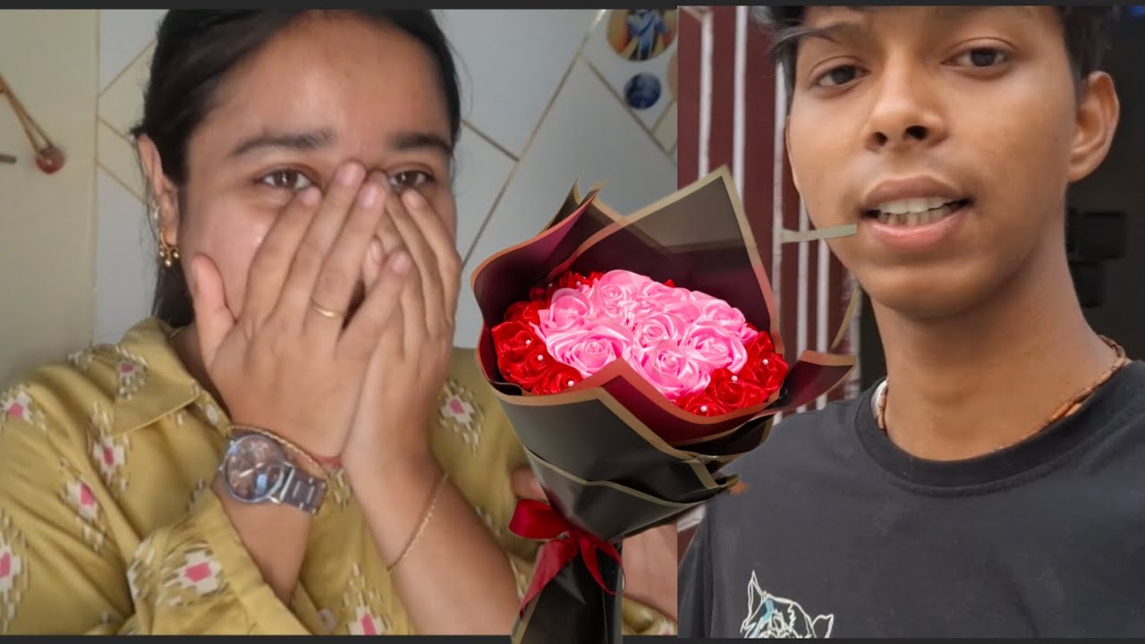 Flower bouquet le kar customer khush ho geyi 🥰||My Daily vlog ||