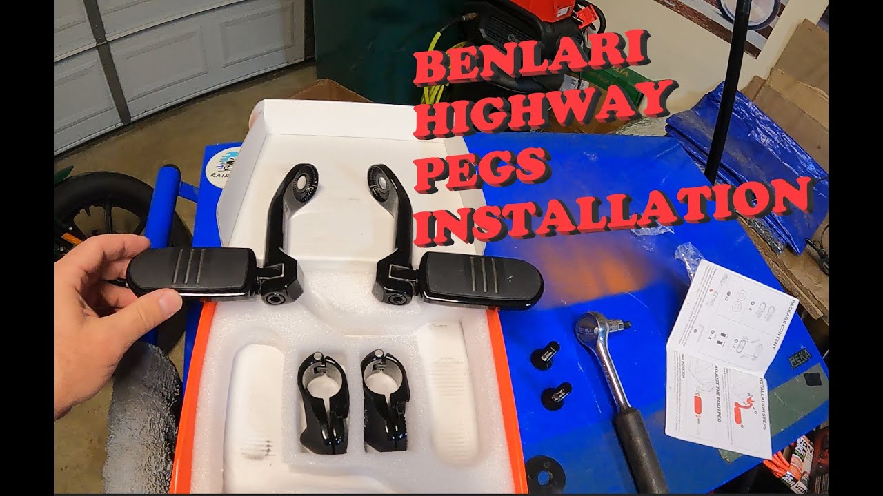 Benlari Highway Pegs Installation