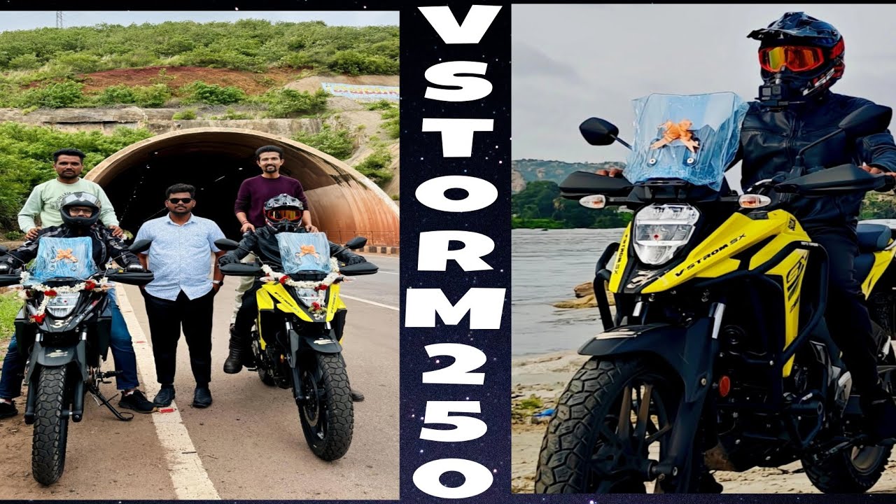 ಹೊಸ ಸುಜುಕಿ ವಿ ಸ್ಟಾರ್ಮ್ ೨೫೦ _New suzuki v storm 250 bike delivery with my friend 