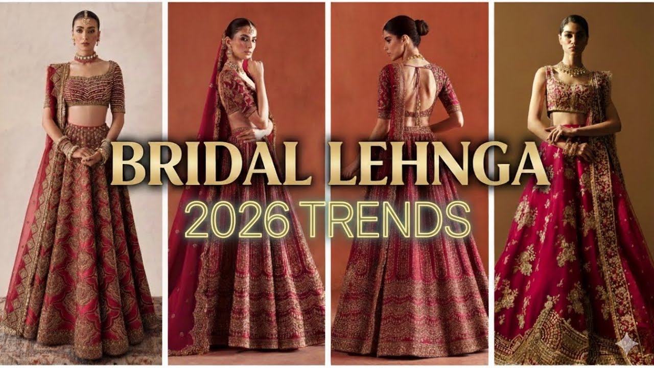 30+ viral bridal lehenga 2026 | Pakistani & Indian Bridal Looks | Wedding Outfit Trends