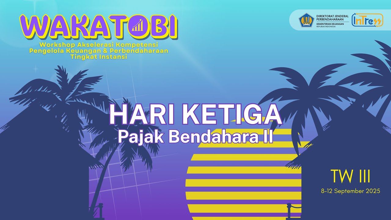 WAKATOBI Triwulan III T.A. 2025 - Pajak Bendahara II