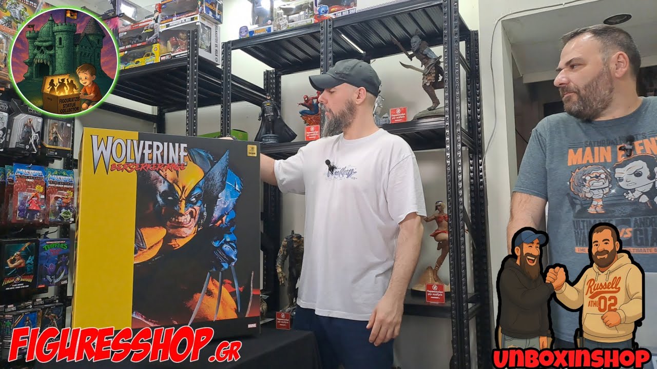 UNBOXINSHOP EPISODE 11 Unboxing Wolverine Berserker Rage Statue  by Sideshow