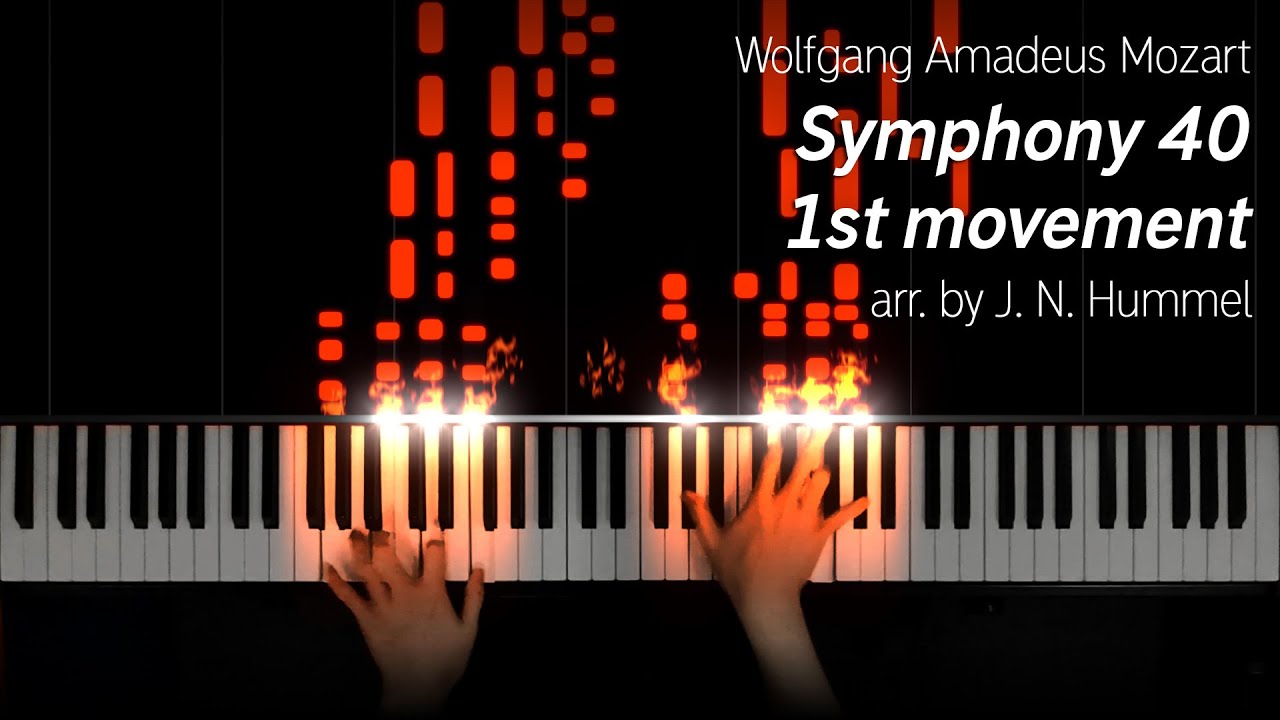 Mozart/Hummel - Symphony 40 1st Movement (40k subs special)