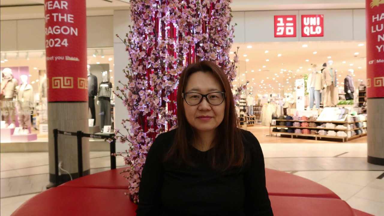 First Time face reveal     Toronto Markville shopping mall  Walking