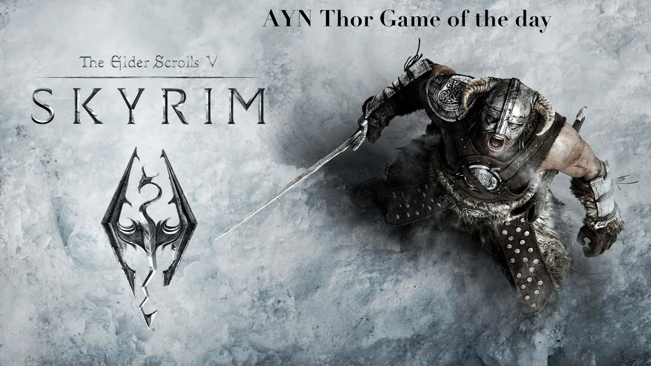 AYN Thor Game of the day: The Elder Scrolls V: Skyrim 