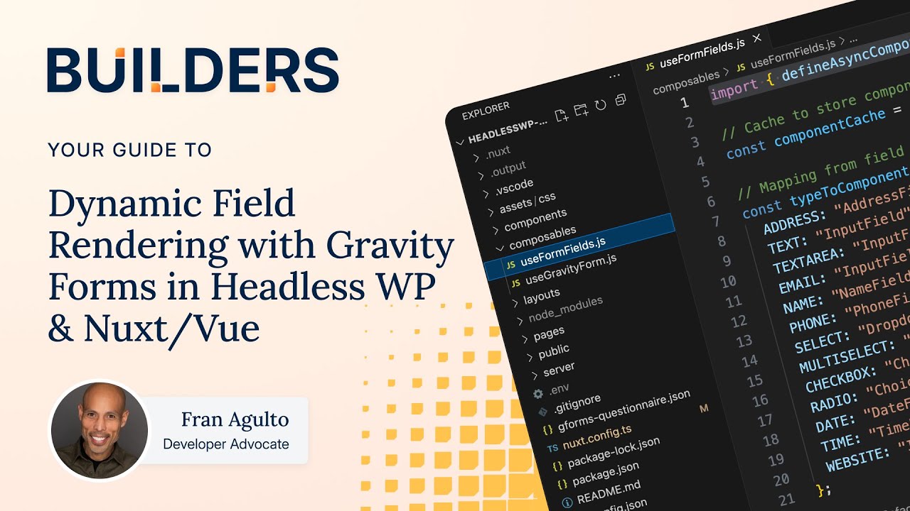 Dynamic Field Rendering with Gravity Forms in Headless WP & Nuxt/Vue