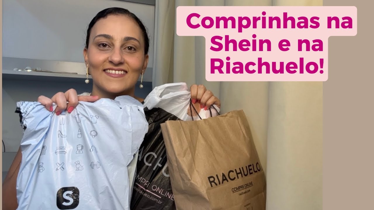 Comprinhas na Shein e na Riachuelo! Necessarie de mini maquiagens!