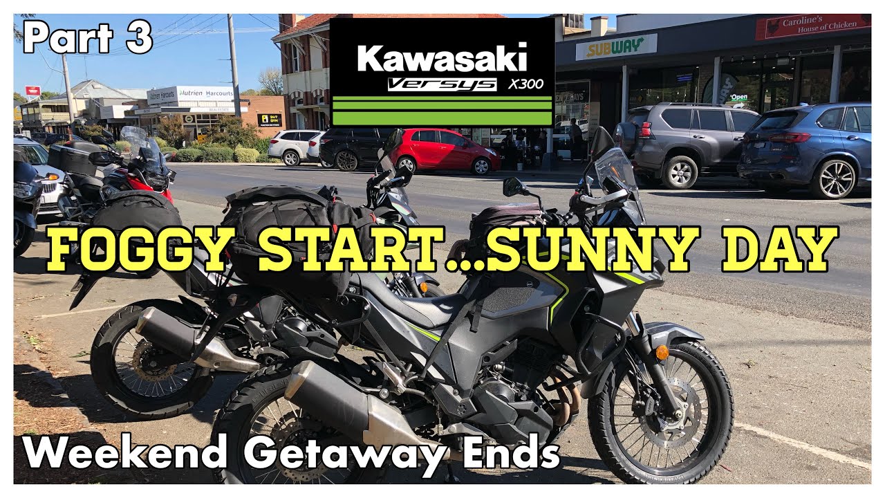 Motorcycle Camping Trip - Weekend Getaway Ends - Kawasaki Versys x300 - Part 3