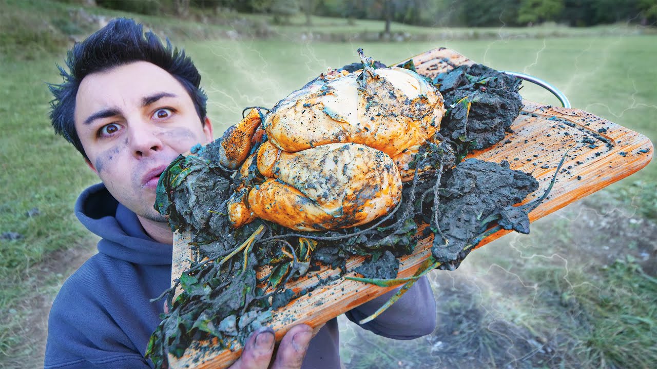 JE FAIS CUIRE DU POULET DANS LA BOUE !