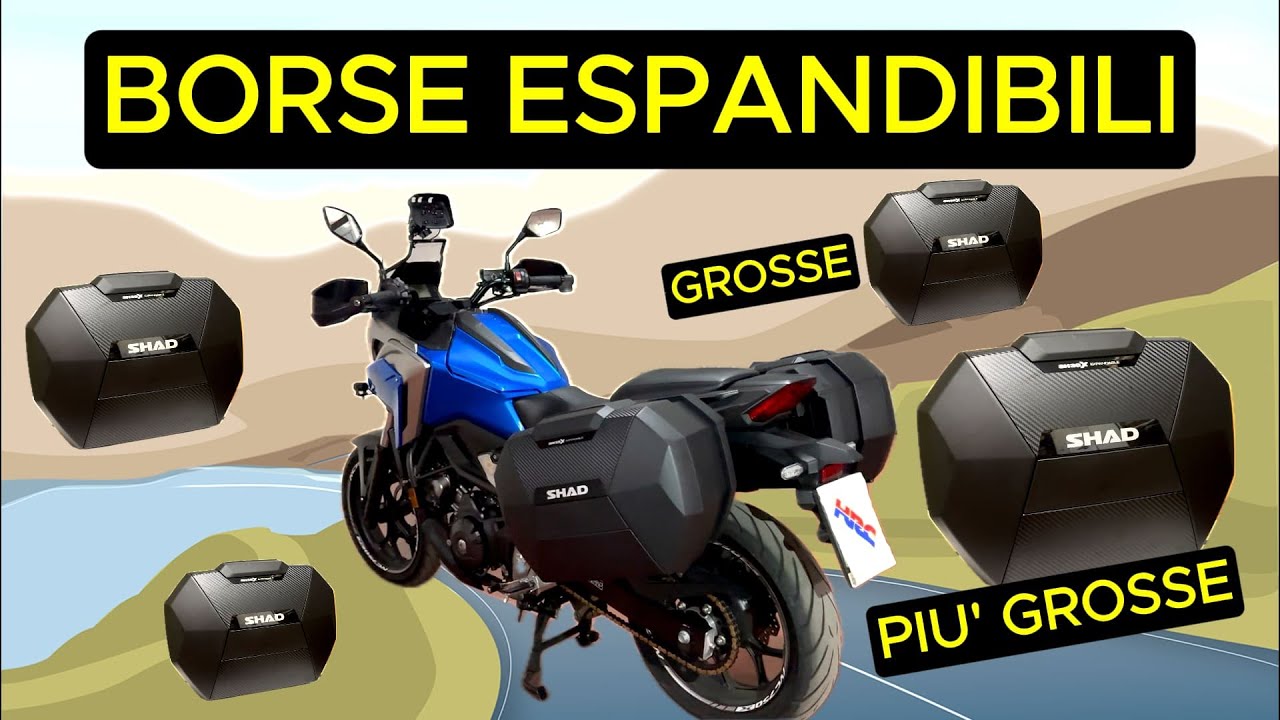 MONTAGGIO e recensione SHAD SH38X VALIGIE laterali ESPANDIBILI
