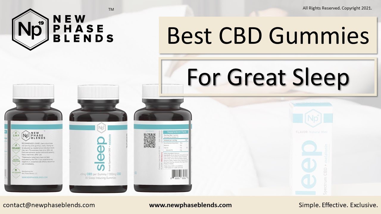 Best CBD Edibles for Sleep