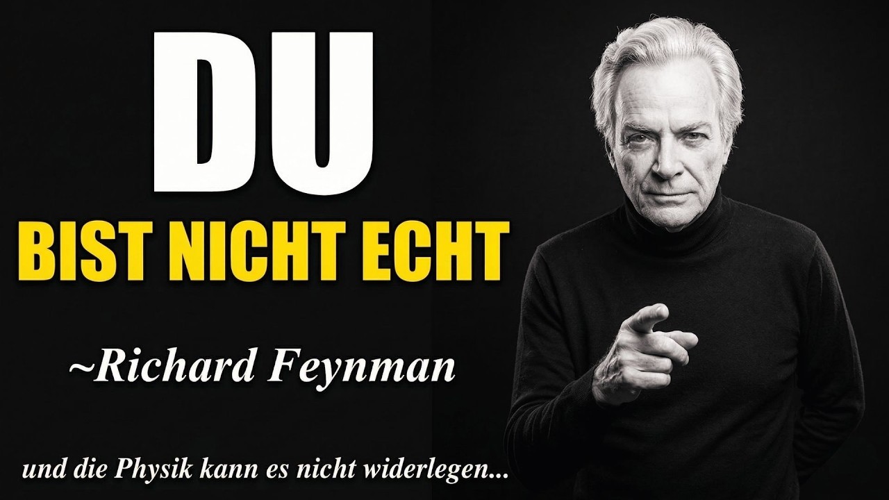 Du lebst in einer Simulation | Richard Feynman