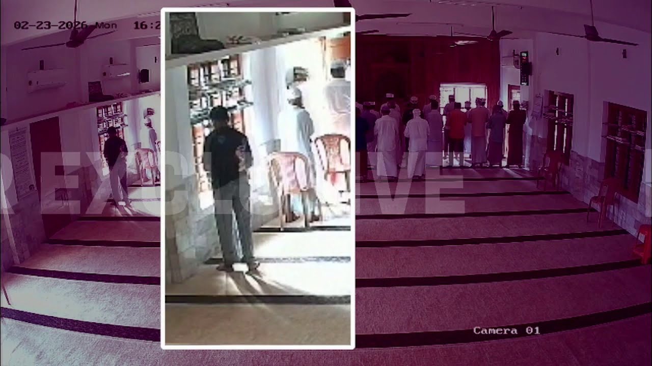 ജുമാമസ്ജിദില്‍ മോഷണം, നിസ്‌കരത്തിനിടെ മൊബൈൽ ഫോൺ അടിച്ചുമാറ്റി, CCTV ദൃശ്യങ്ങൾ പുറത്ത്