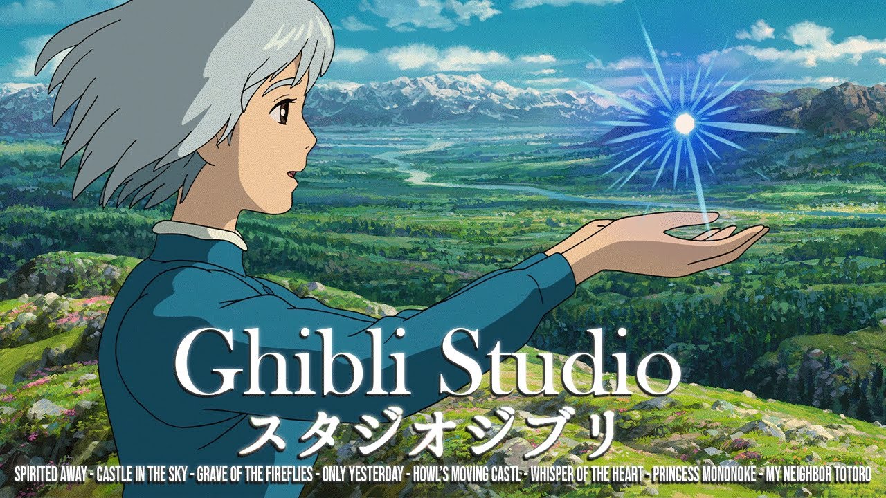 Лучшая музыка Ghibli всех времен 🍅 Музыка, которая останавливает мышление и снимает стресс с души