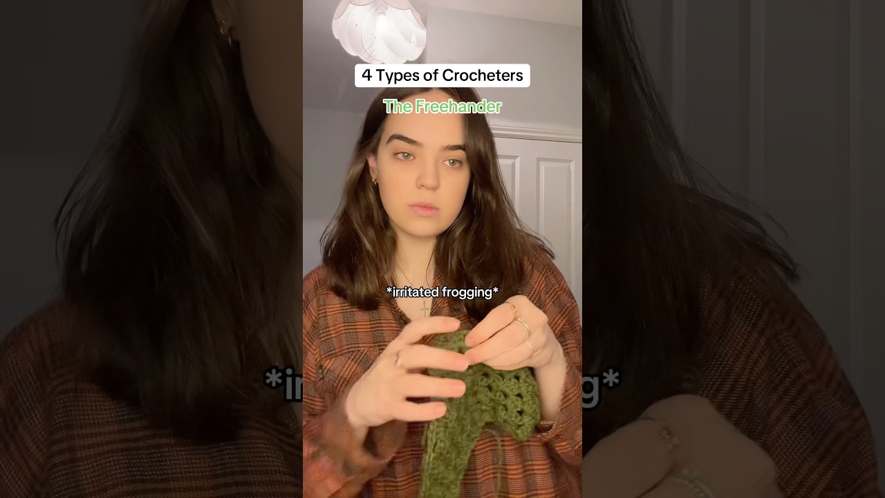 What kind of crocheter are you? #crochetersofyoutube #crochet