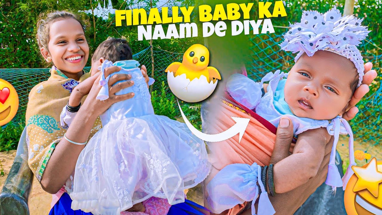 Finally Amisha Baby Ka Naam De Diya 🤗___?