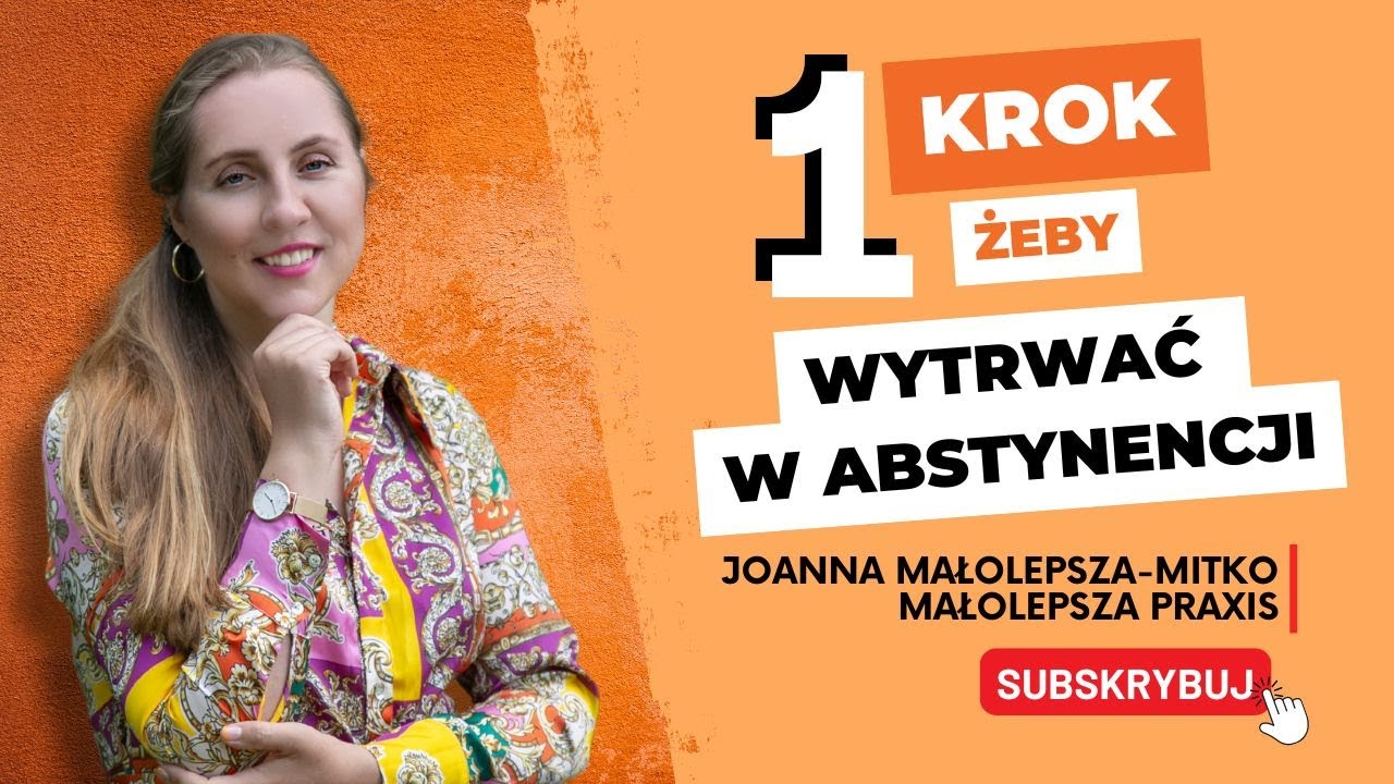 1 krok, żeby wytrwać w abstynencji od alkoholu czy narkotyk&oacute;w | MPU w Niemczech - Malolepsza Praxis